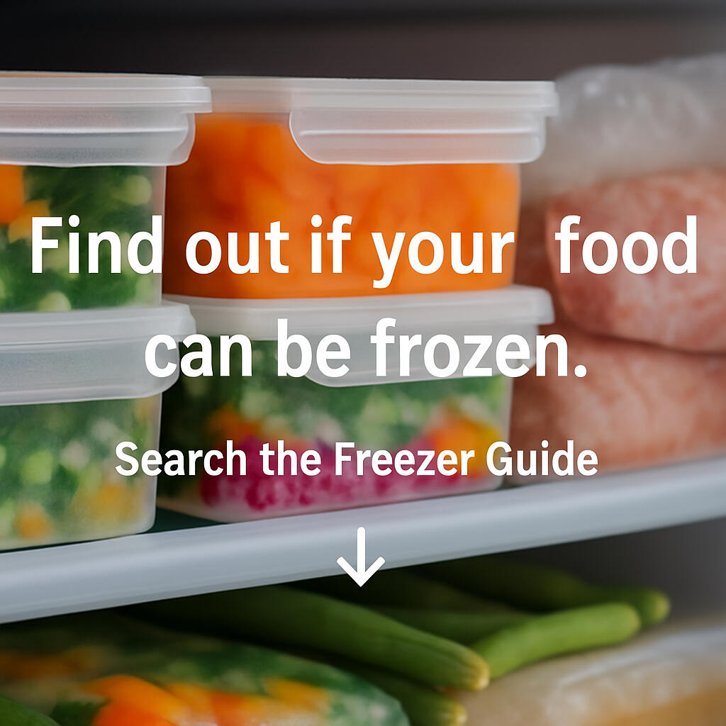Can I Freeze This?